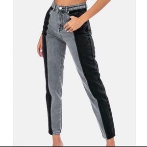 Adika Color Block Jeans Size Large